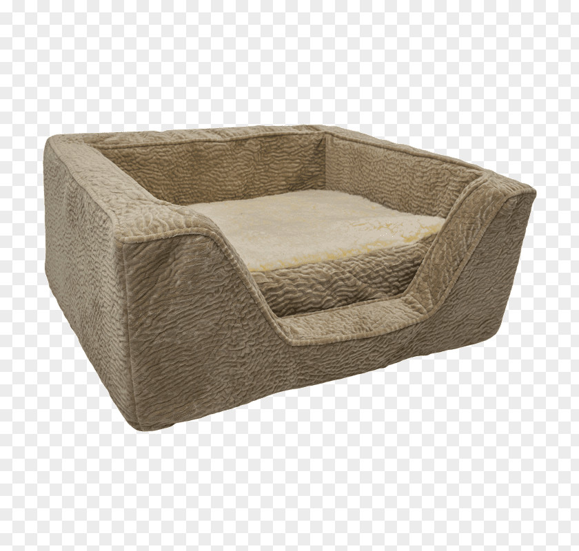 Fancy Dog Couch Crate Memory Foam Bed PNG