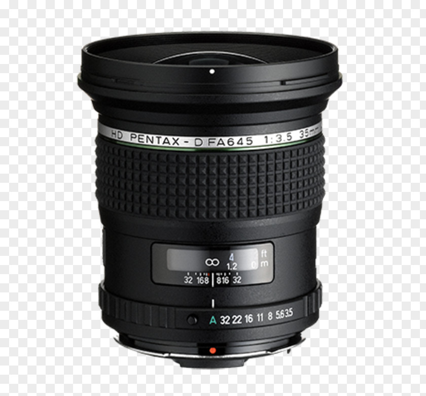 Camera Lens HD Pentax-D FA 645 35mm F3.5 AL Pentax *ist D Wide-angle PNG