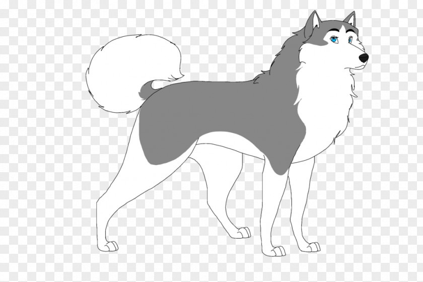 Cartoon Husky Dog Breed Siberian Puppy Wolfdog PNG