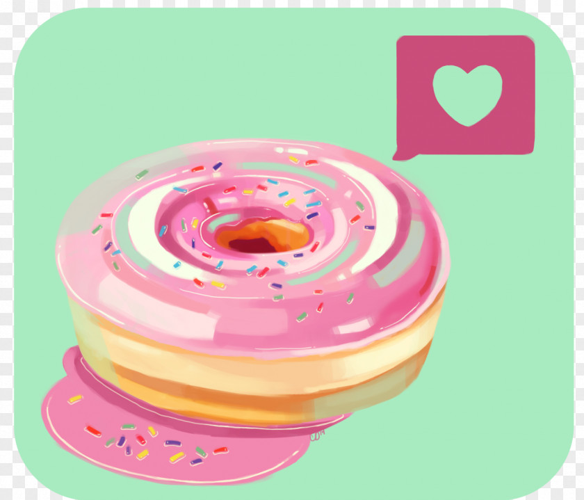Donut Dunkin' Donuts Cupcake Frosting & Icing Drawing PNG