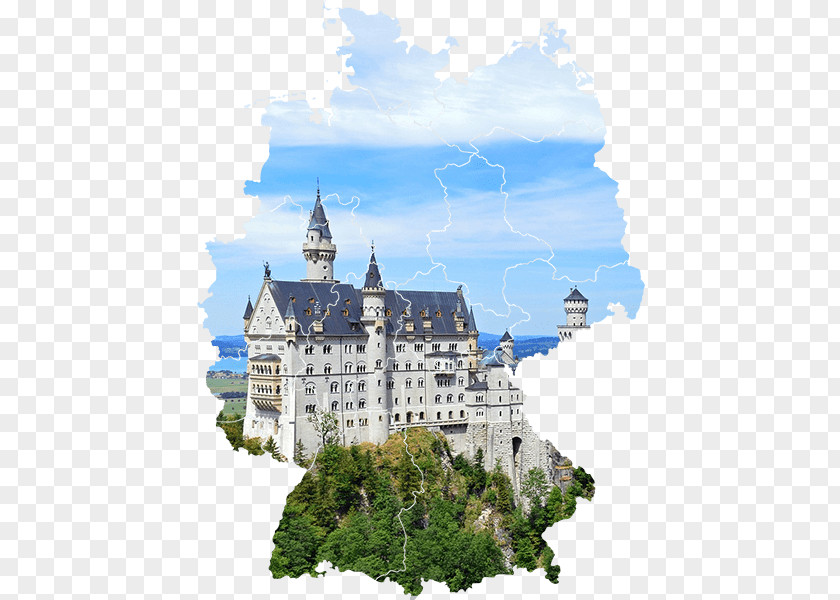 European Castle Germany Guidebook Business PNG
