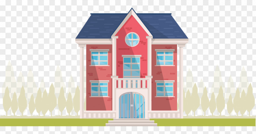 House Building Illustrator PNG