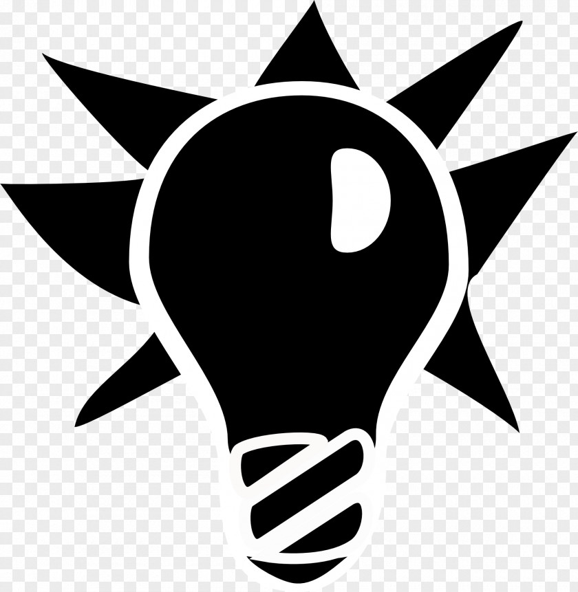 IDEA Incandescent Light Bulb Invention Clip Art PNG