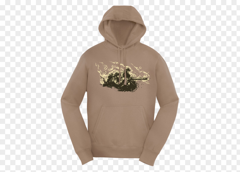 Machine Gun T-shirt Hoodie Call Of Duty: WWII Gildan Activewear Sweater PNG