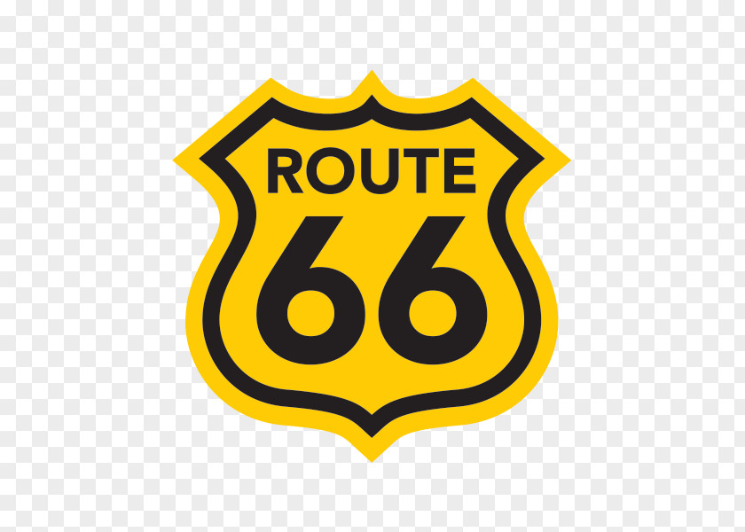 Route 66 Vinyl Stickers Decal Label Logo PNG