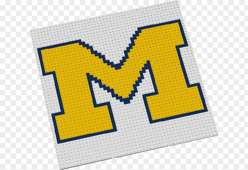 The LEGO Store University Of Michigan Wolverines Football Digital Designer PNG