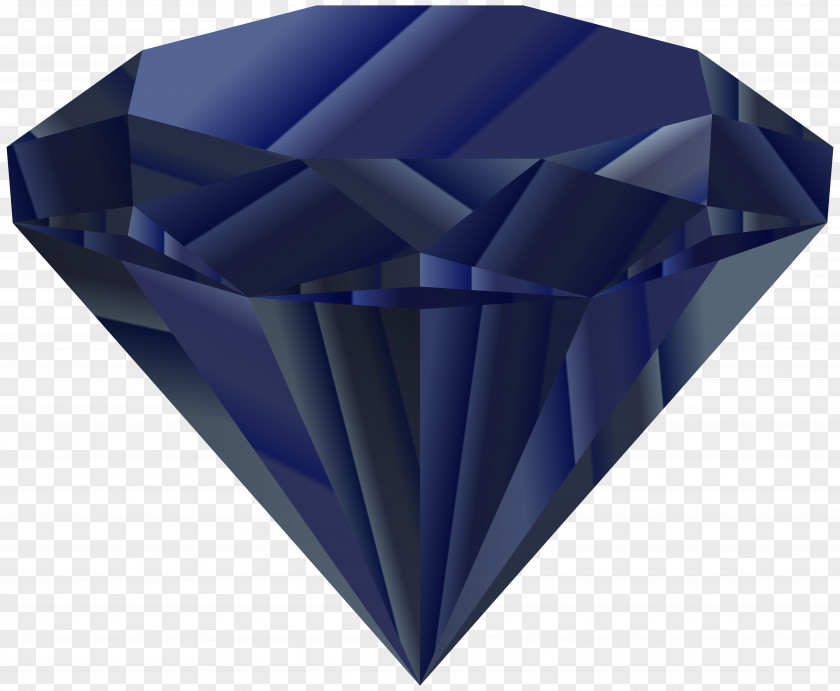 Dark Blue Diamond Clip Art Image Gemstone Jewellery Clothing PNG