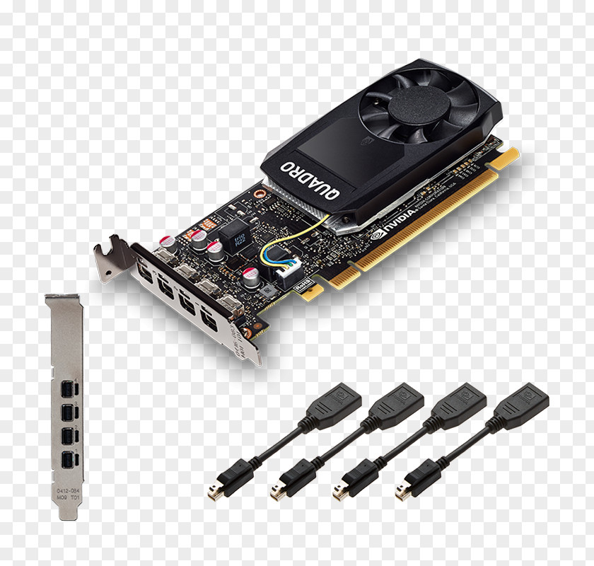 Nvidia Graphics Cards & Video Adapters NVIDIA Quadro P1000 GDDR5 SDRAM PNY Technologies PNG