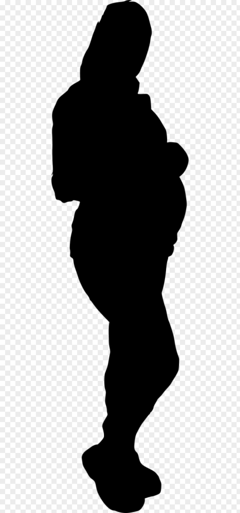 Pregnancy Silhouette Clip Art PNG