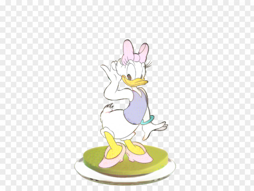 Rabbit Easter Bunny Cartoon Figurine PNG