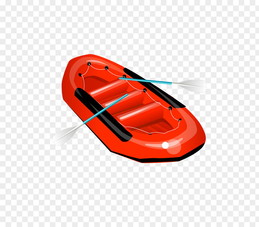 Rowing Euclidean Vector Rafting Illustration PNG