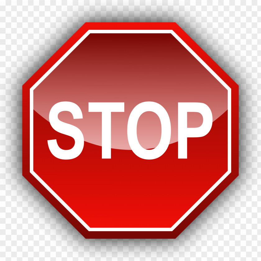 Sign Stop Traffic Regulatory Clip Art PNG