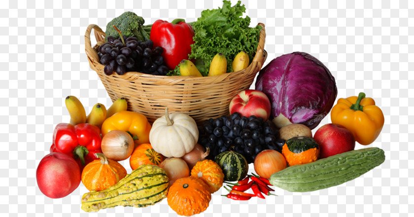 Vegetable Fruit Basket Clip Art PNG