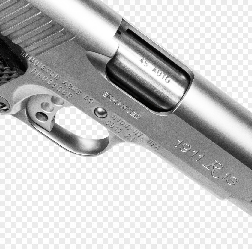 Handgun Trigger Remington 1911 R1 Arms Stainless Steel Firearm PNG