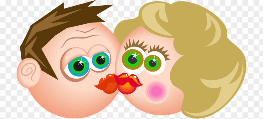 Kiss Cartoon Clip Art PNG