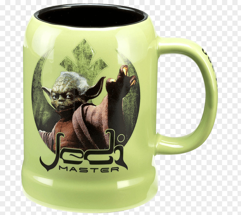 Master Yoda Anakin Skywalker Stormtrooper Beer Stein Star Wars PNG