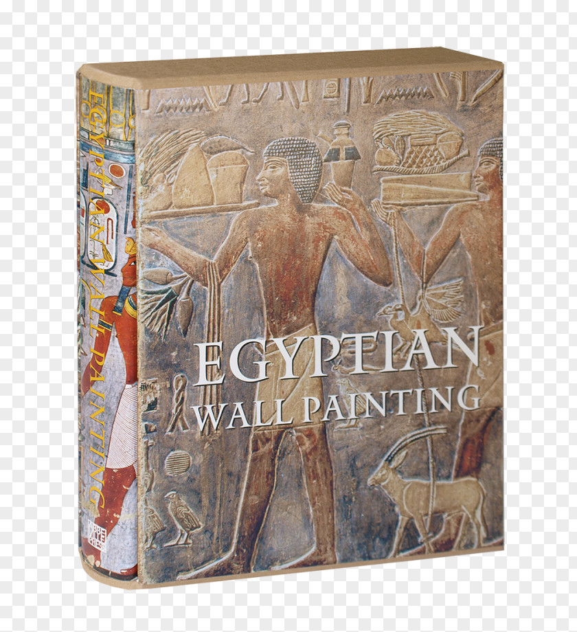 Painting Egyptian Wall Hardcover Book PNG