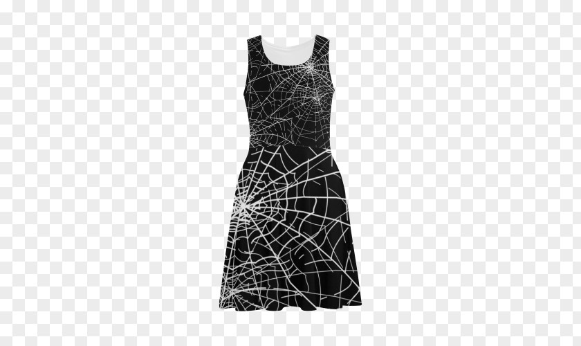 Spider Cobweb Web Clothing Dress Skirt PNG