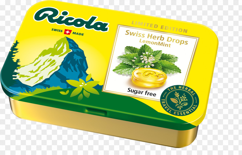 Chewing Gum Ricola Swiss Cuisine Herb Throat Lozenge Werther's Original PNG