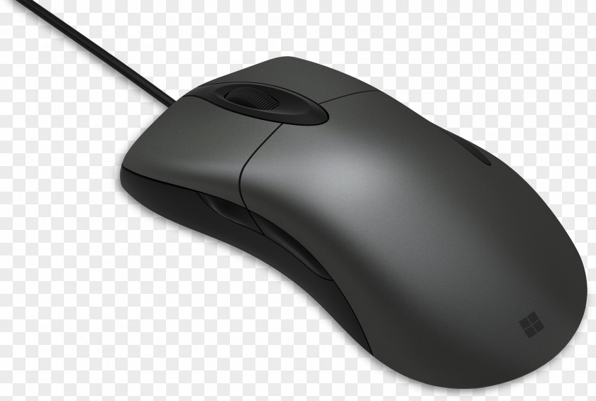 Computer Mouse Classic Intellimouse Microsoft HDQ-00001 USB BlueTrack Black PNG