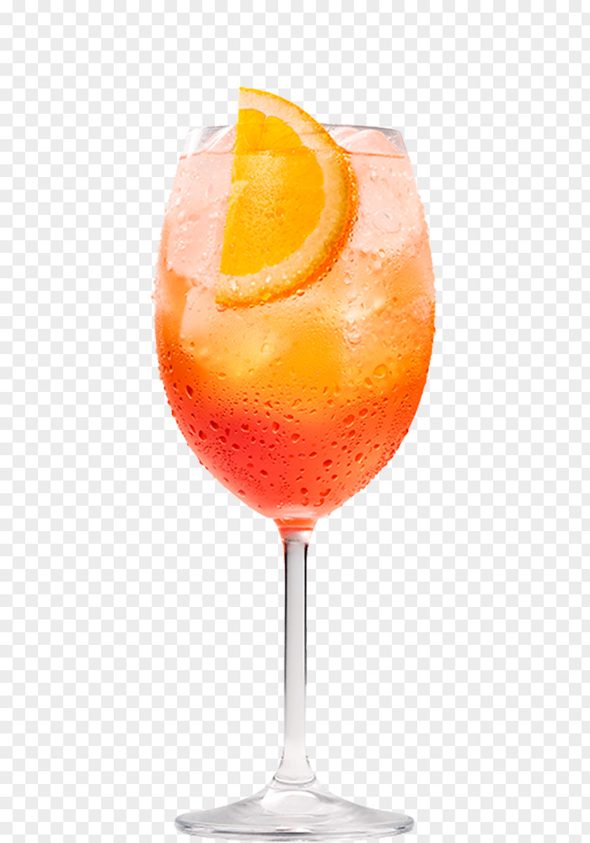 Aperol Spritz Spritzer Sea Breeze Wine Cocktail Garnish PNG