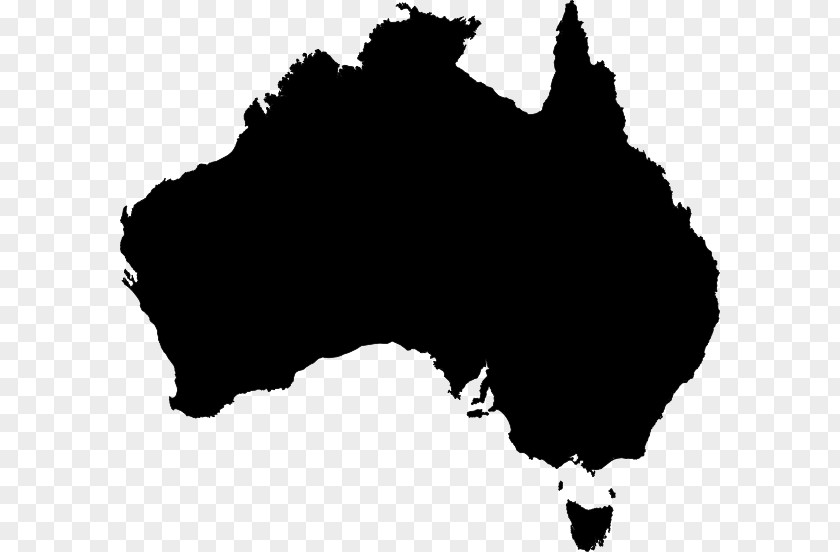 Australia Map Clip Art PNG