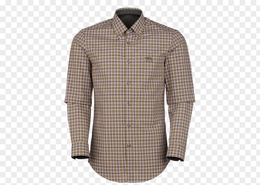 Dress Shirt Sleeve Collar Flannel PNG