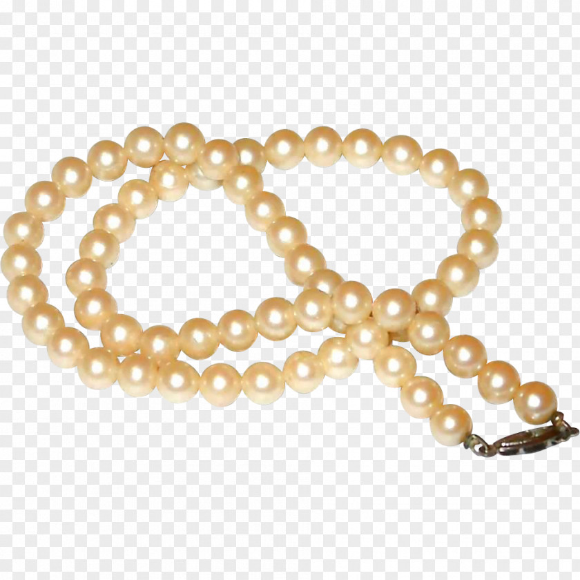 Necklace Pearl Bead Material PNG