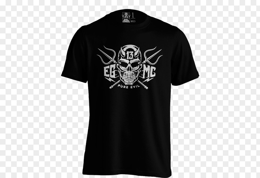 Scary Skull T-shirt Sleeve Top Clothing PNG