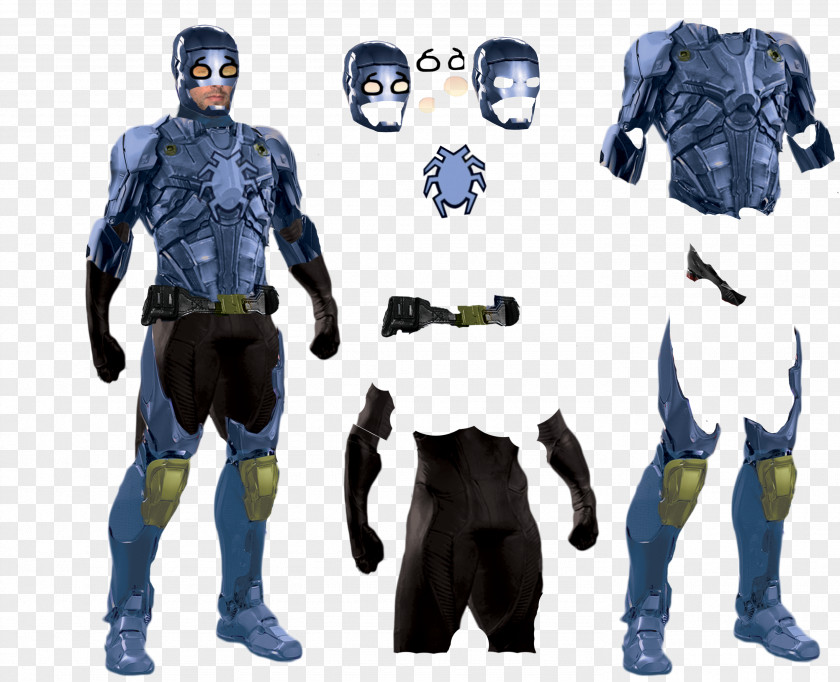 Beetle Blue Jaime Reyes Concept Art Comics PNG