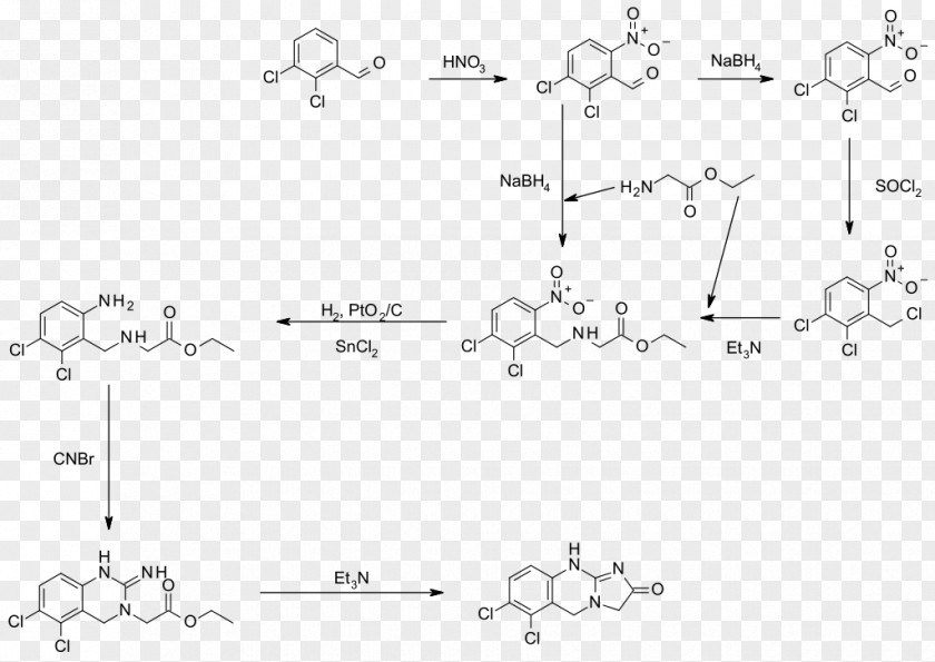 De Novo Synthesis Anagrelide Hydrochloride Drug Alcohol NYSE:BMY PNG