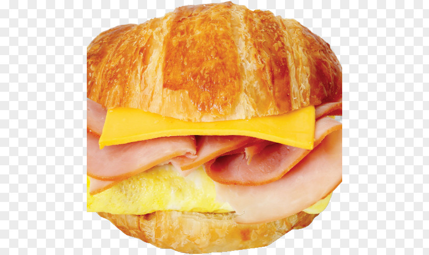 Egg Sandwich Ham And Cheese Breakfast Croissant Bacon, Eggs PNG