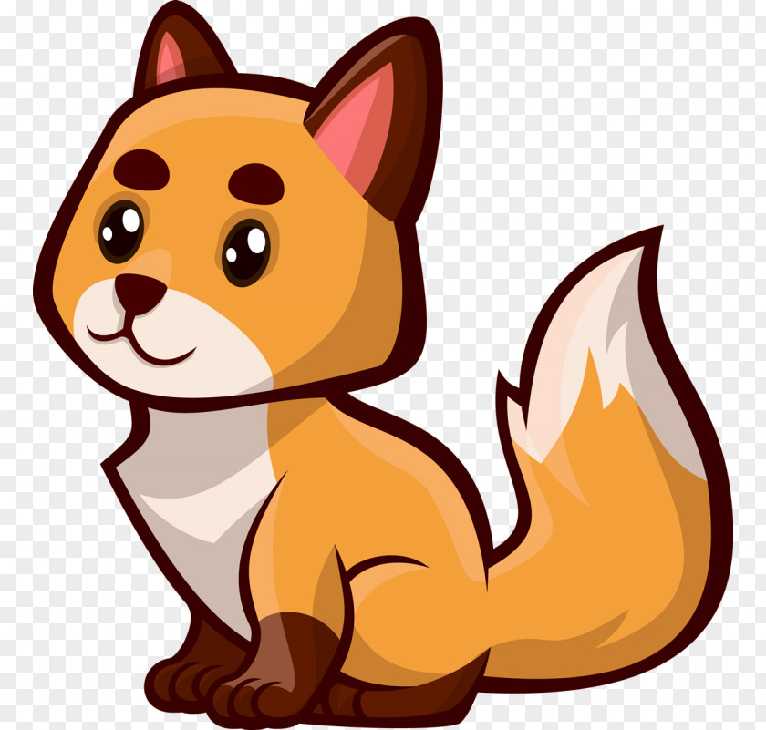 Kitten Red Fox Whiskers Dog Clip Art PNG
