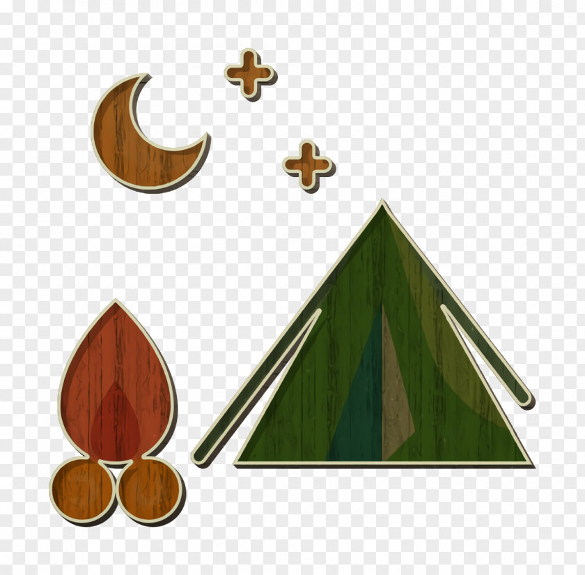 Moon Icon Travel Camping PNG