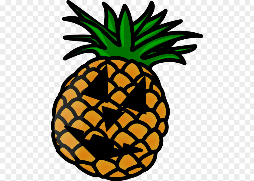 Pineapple Tart Cartoon Clip Art PNG