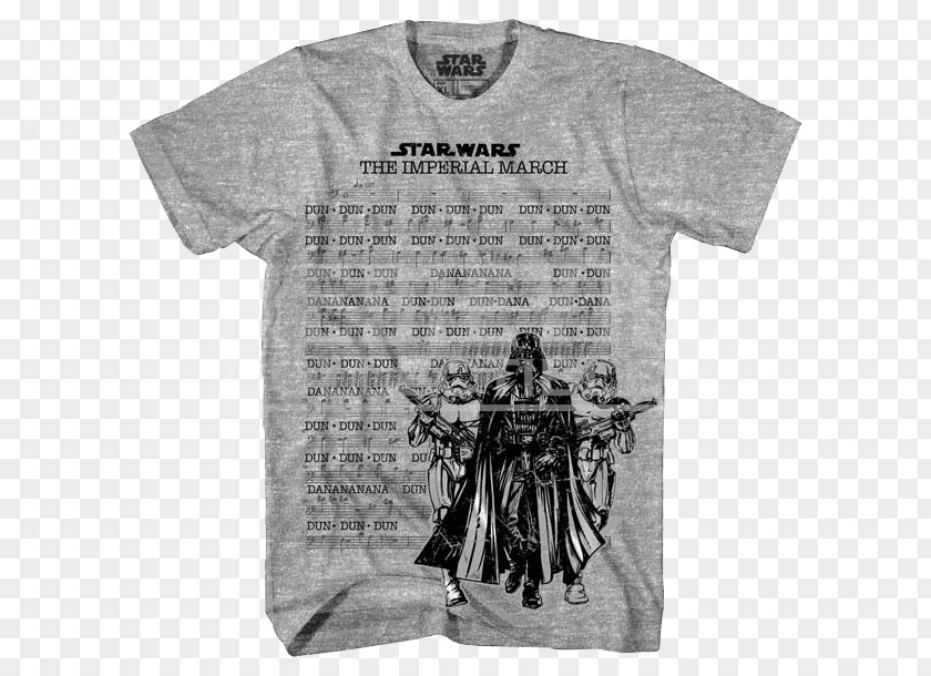 T-shirt Anakin Skywalker The Imperial March Star Wars Obi-Wan Kenobi PNG