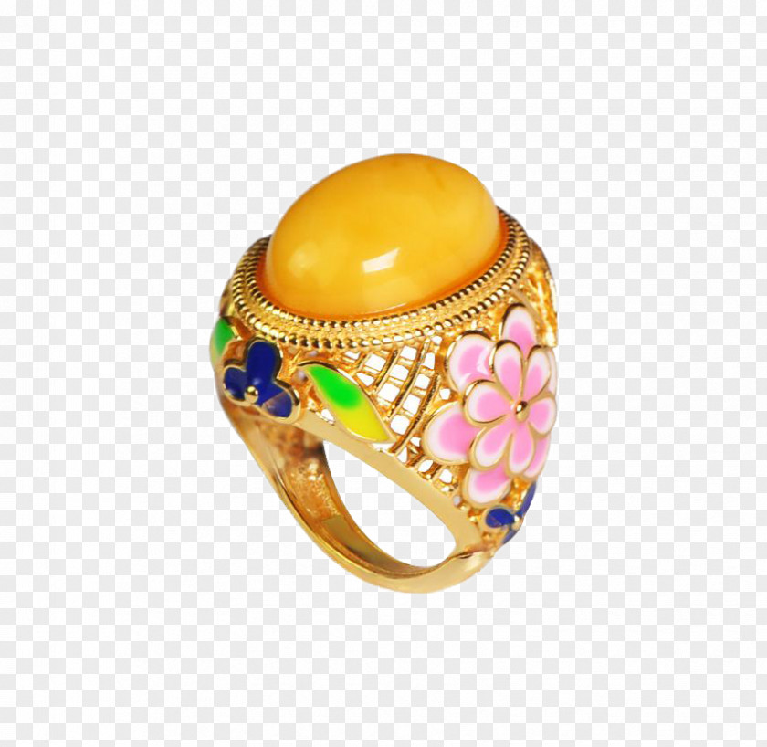 925 Silver Ring Old Beeswax Gemstone Jade PNG