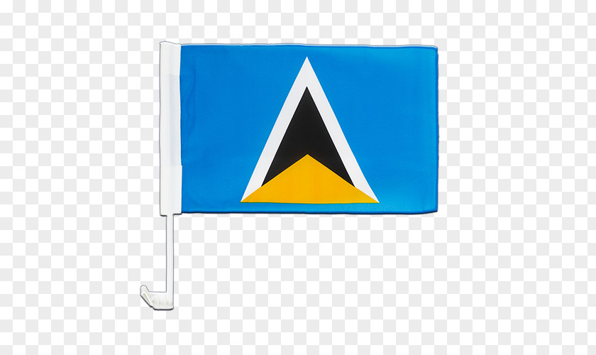 Flag Of Saint Lucia Fahne Car PNG
