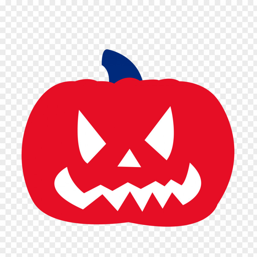 Red Pumpkin Calabaza Halloween Clip Art PNG