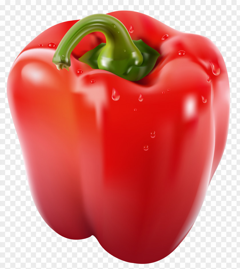 Transparent Red Pepper Clipart Picture Bell Chili Clip Art PNG