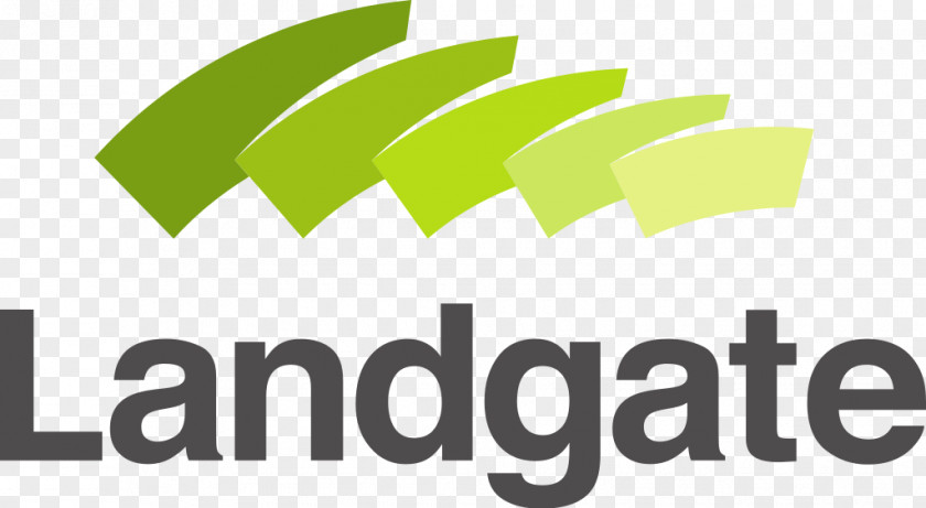 Landgate Logo Perth Font Design PNG