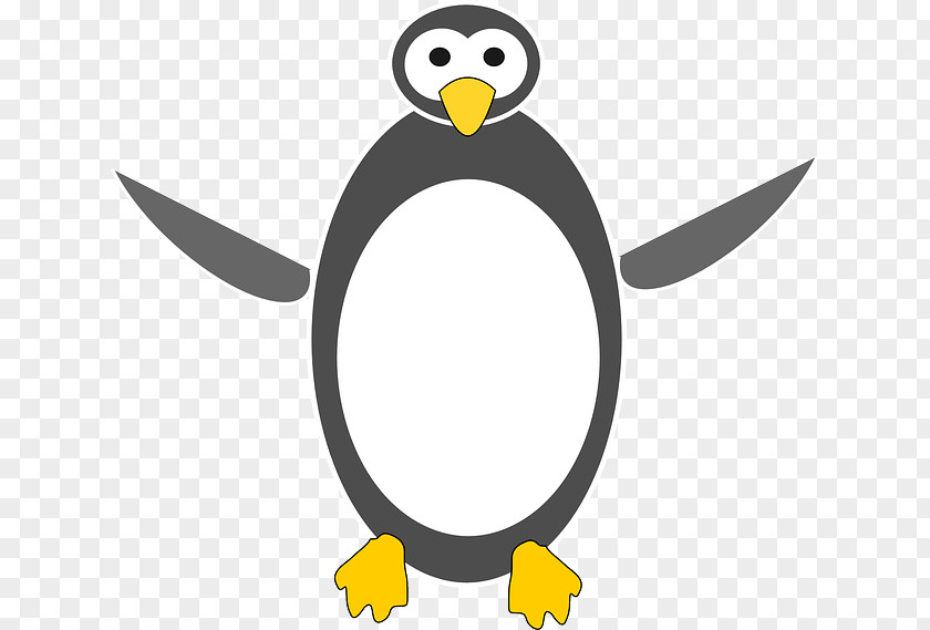 Penguin Bird Tux Clip Art PNG