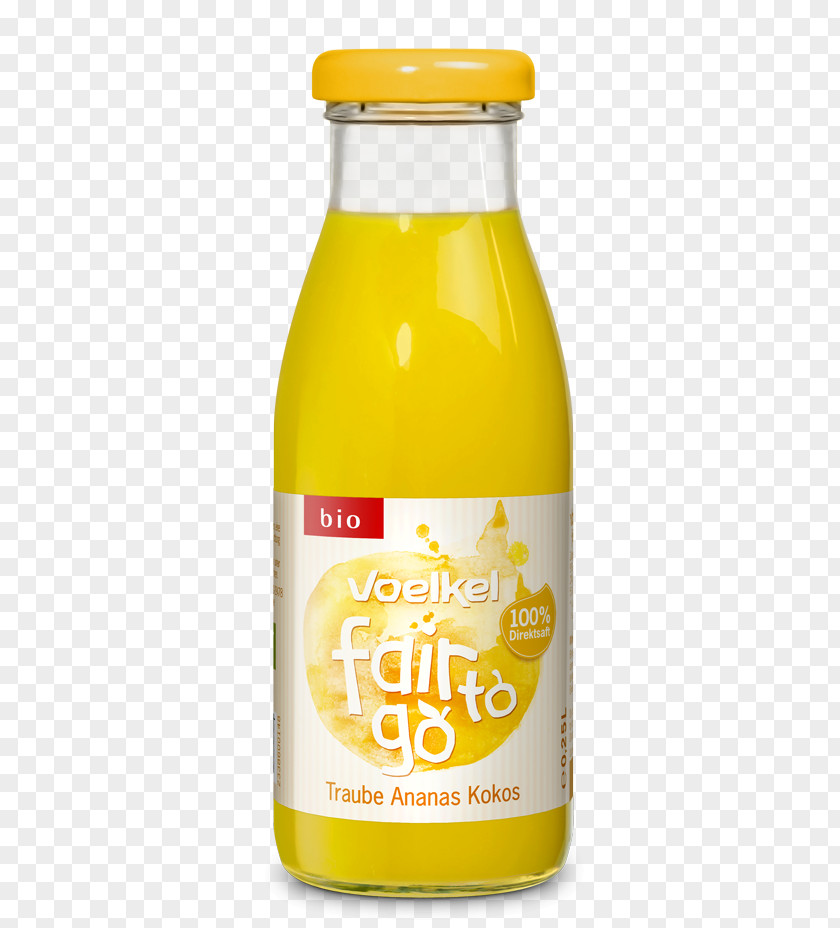 Pineapple Coconut Orange Juice Organic Food Voelkel Gmbh Grape PNG