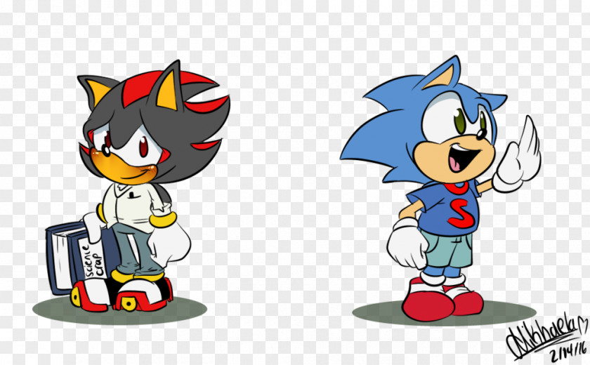 Sonic The Hedgehog Shadow Roommate Drive-In PNG