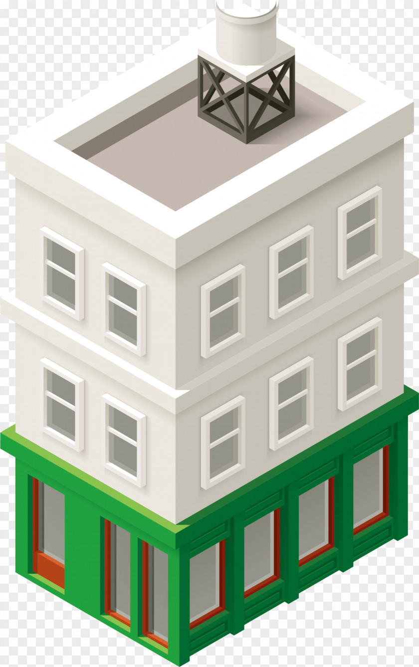 Technology Building Architecture Cartoon PNG