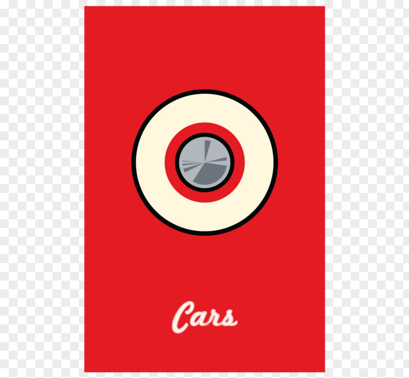 Cars Lightning McQueen Pixar Poster Minimalism PNG
