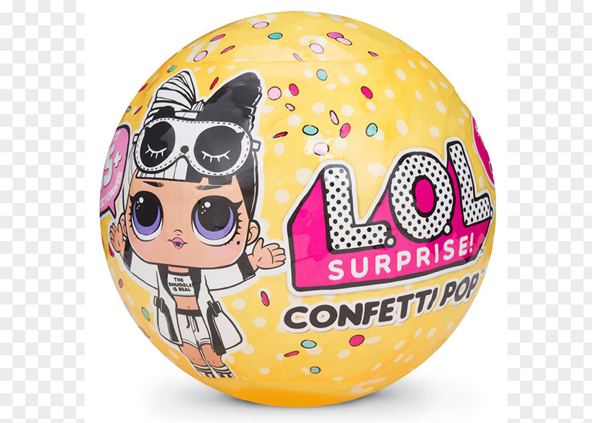 Doll L.O.L. Surprise! Confetti Pop Series 3 Collectable Toy MGA Entertainment PNG Entertainment, doll clipart PNG