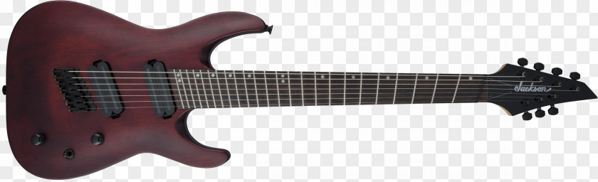 Electric Guitar Jackson Guitars Soloist Dinky Seven-string PNG