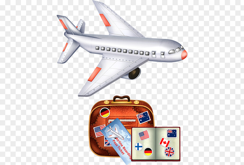 Sonbahar Manzara Airplane Flight Air Travel Aircraft Baggage PNG