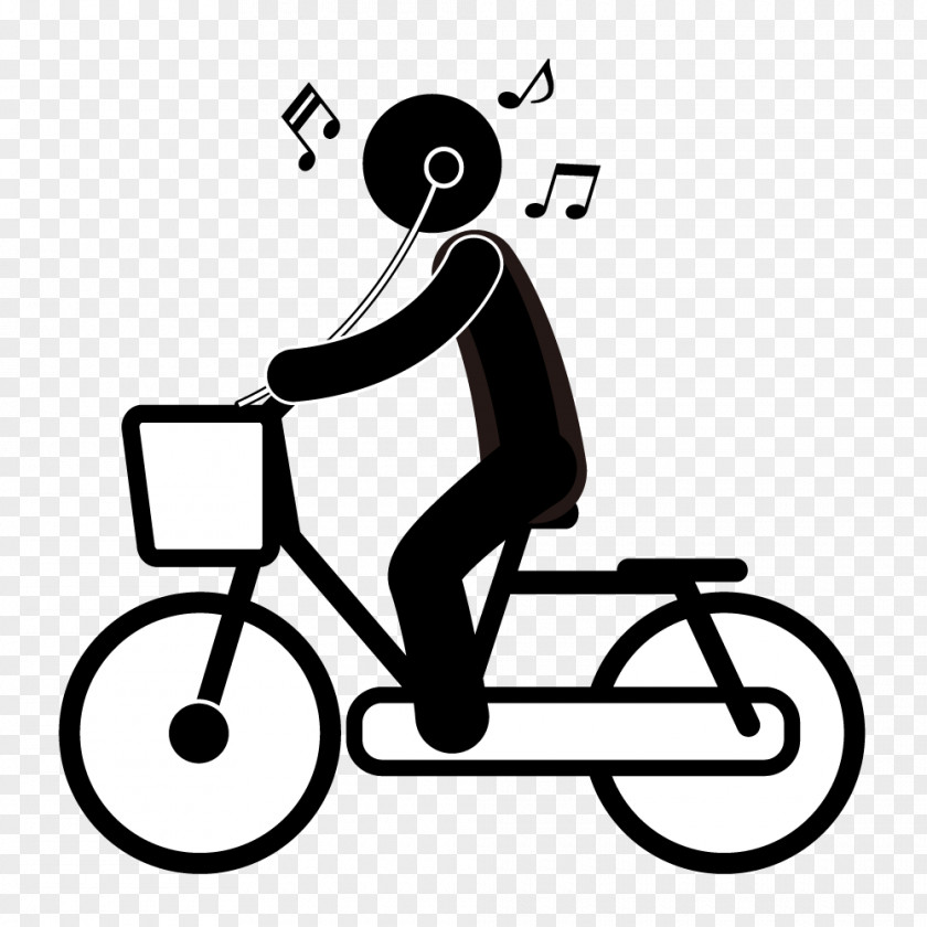 Bicycle Pictogram Language Everyday Life Clip Art PNG